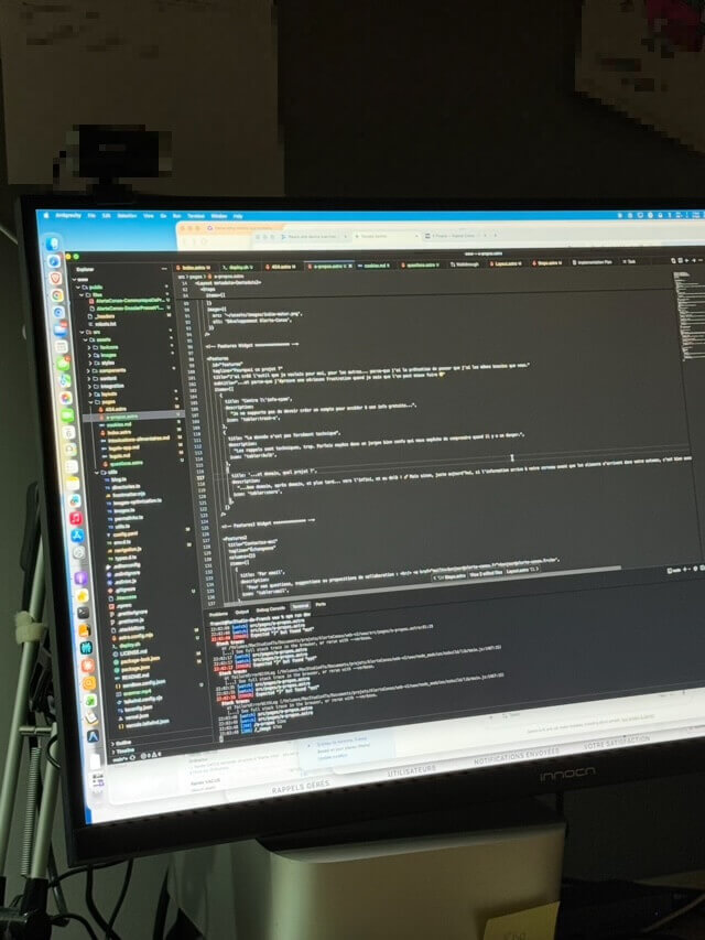 Développement de l'application Alerte-Conso